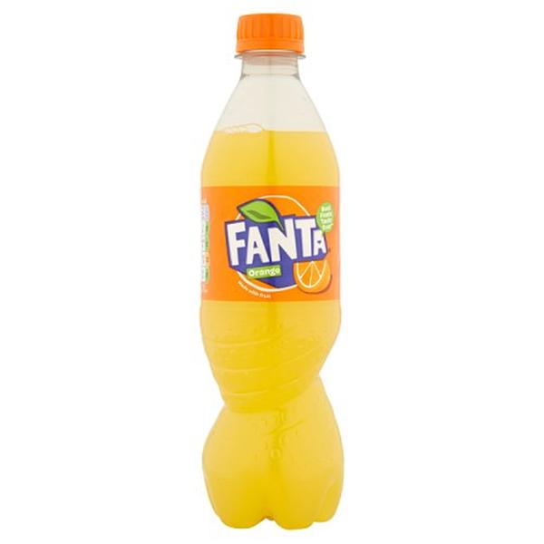 fanta orange bottle